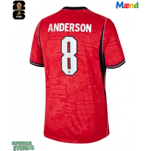 England Elliot Anderson #8 Replika Udebanetrøje VM 2026 Kortærmet